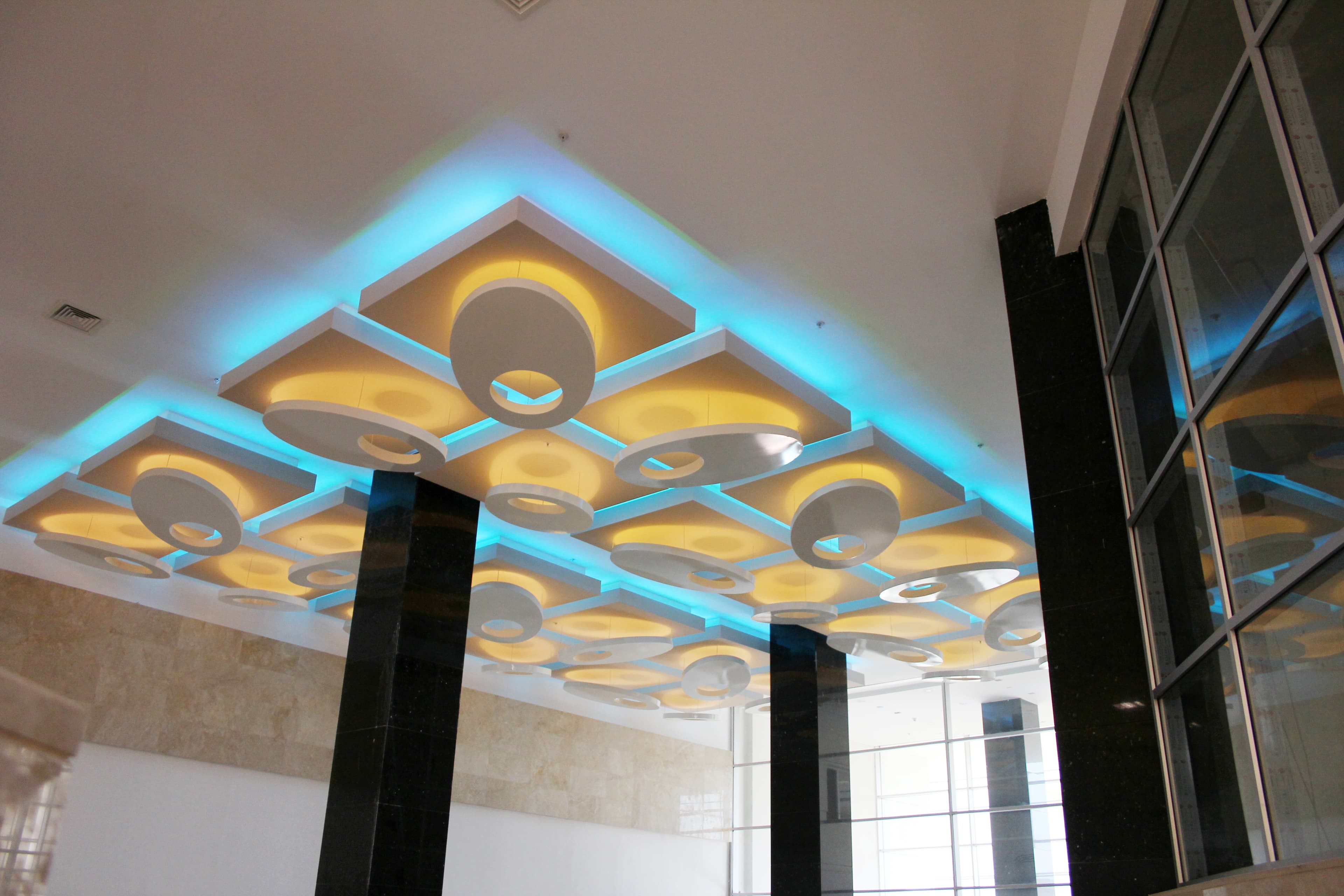 Gypsum false ceilings